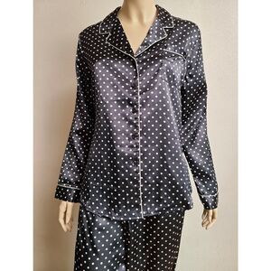 B&W Polka Dot Pajama Set